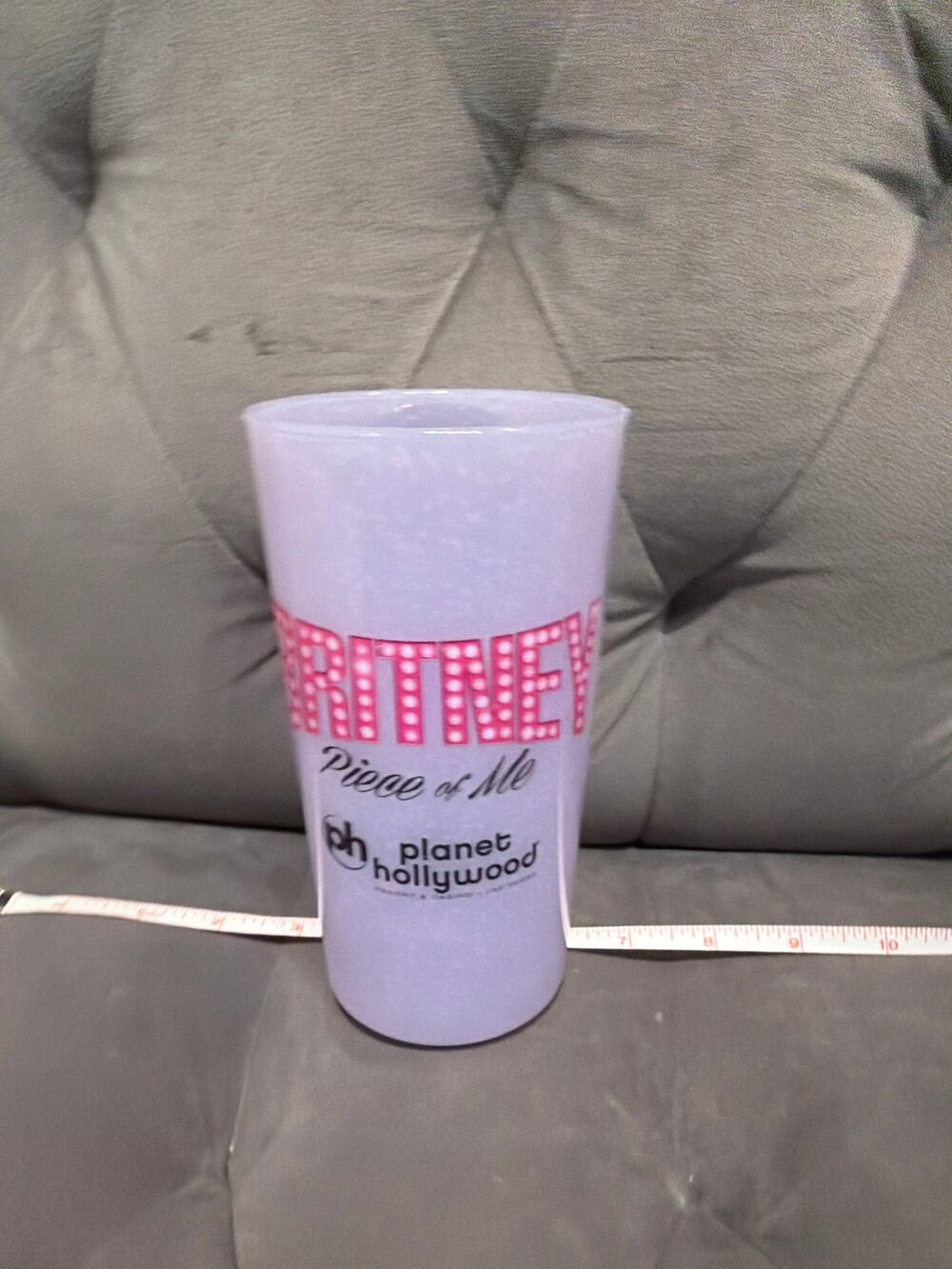 Britney Spears Piece of Me Planet Hollywood Las Vegas Souvenir Cup Tumbler